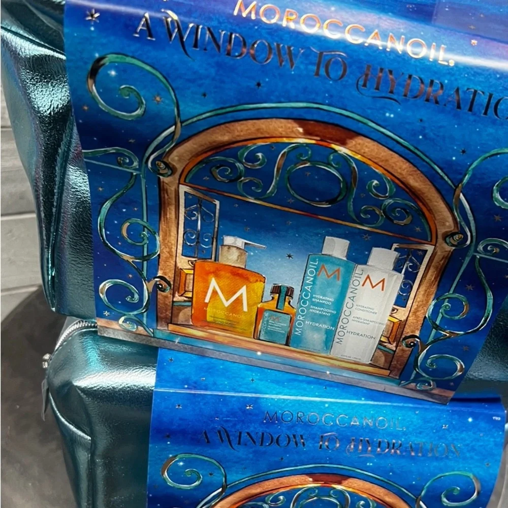 BNIP Moroccanoil Gift Set A Window to hydration Holiday giftset NEW